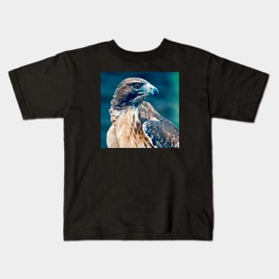 Wild Bird Hawk Kids T-Shirt